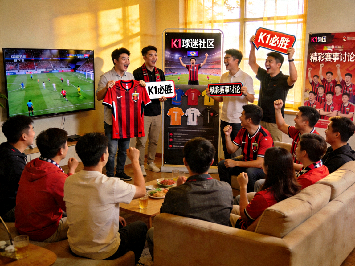 k1集团球迷社区内，众多球迷正在热烈讨论赛事
